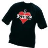 T-shirt I love you.

T-shirt  100% bomull i kanonkvalitet!