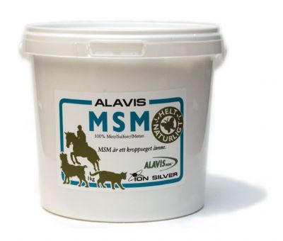 MSM fr djur, organisk svavel, pulver 1000 g, Alavis