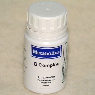 B Complex frn Metabolics 60 tabletter