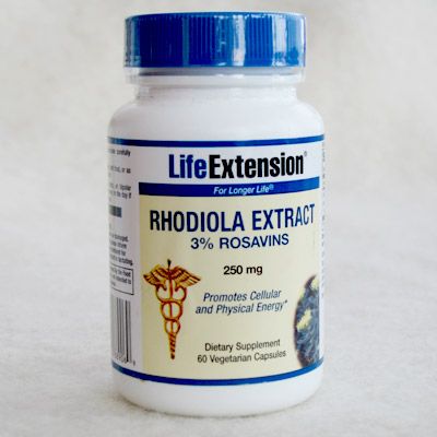 Rhodiola Extract, Rosenrot 250 mg, 60 vegetabiliska kapslar frn Life Extension
