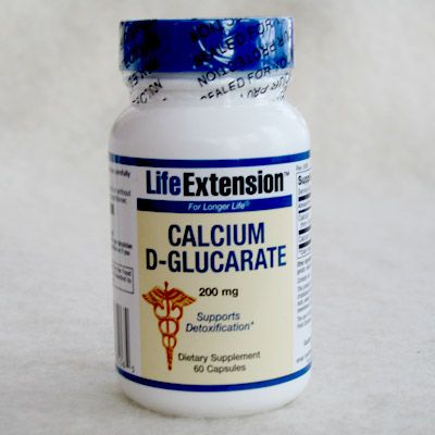 Calcium D-Glucarate 200 mg, 60 kapslar frn Life Extension