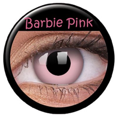 Partylins Crazy Lens Colour Vue Barbie Pink till party, maskerad, fest, halloween