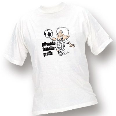 T-shirt fr barn ca 1 r, blivande fotbollsproffs